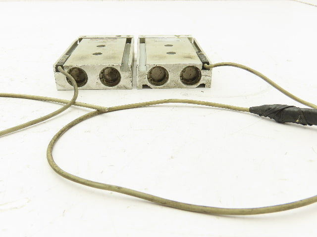 SMC CXSL15-25 Pneumatic Cylinder Dual Rod 25mm Stroke 15mm Bore Lot of 2