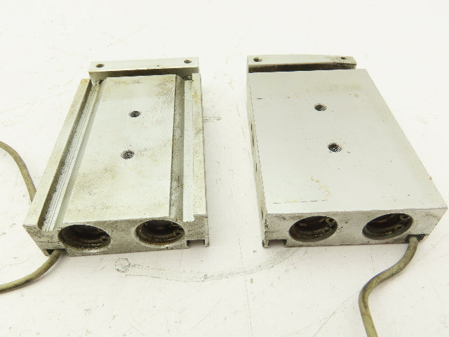 SMC CXSL15-25 Pneumatic Cylinder Dual Rod 25mm Stroke 15mm Bore Lot of 2