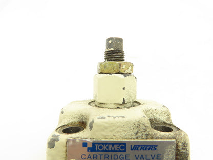 Tokimec Vickers CVC-16-A-T39-W-10-JA-X99 Hydraulic Cartridge Valve Cover Sz 16
