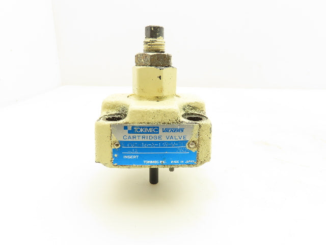 Tokimec Vickers CVC-16-A-T39-W-10-JA Hydraulic Cartridge Valve Cover Sz 16