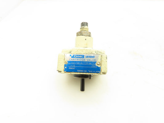 Tokimec Vickers CVC-16-A-T39-W-10-JA Hydraulic Cartridge Valve Cover Sz 16