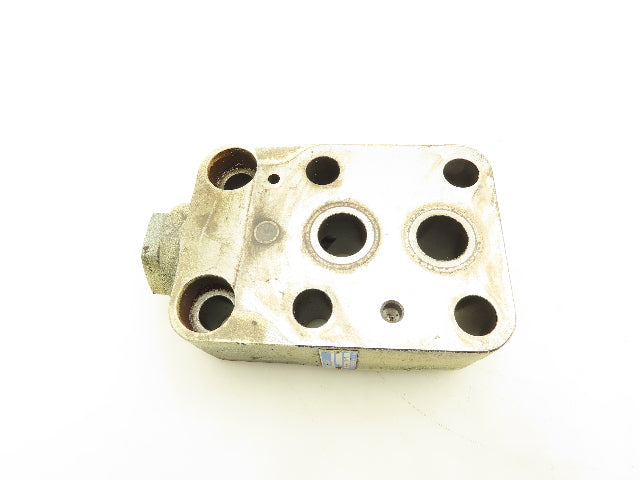 Tokimec Vickers URMC-06-11-S3 Hydraulic Check Valve Module Size 6