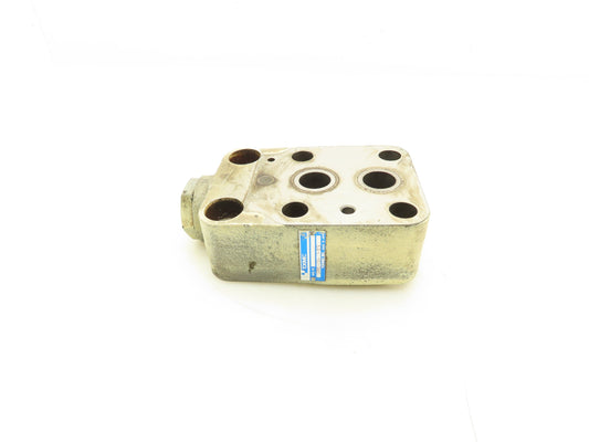 Tokimec Vickers URMC-06-11-S3 Hydraulic Check Valve Module Size 6