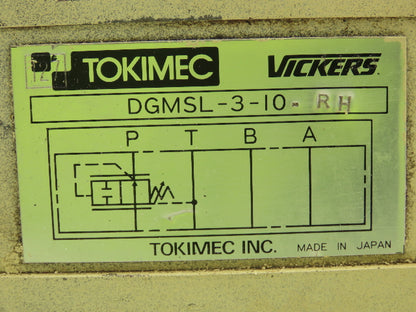 Vickers TCG50-06-F-P7-H-12-SH-S38 Directional Solenoid Control Relief Valve 24V