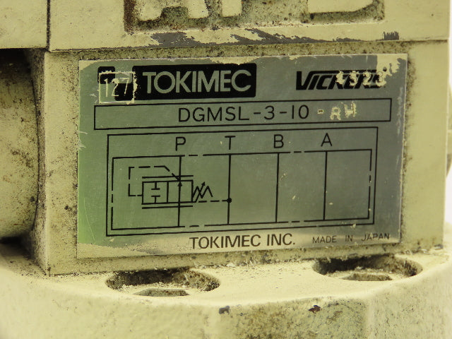 Vickers TCG50-10-FV-P7-H-12-SH-S47 Directional Solenoid Control Relief Valve 24V