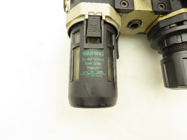 SMC CKD AMG150C-N02C Water Separator Regulator Valve Lubricator Assembly