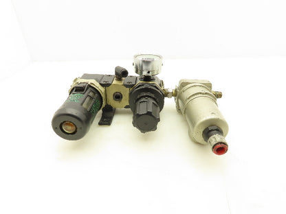 SMC CKD AMG150C-N02C Water Separator Regulator Valve Lubricator Assembly