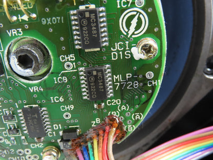 Yaskawa Electric USAFED-13FA2 AC Servo Motor 1.3kW 1500RPM 9.7A Encoder MLP-7728