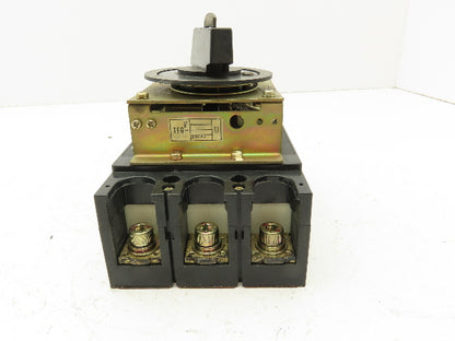 Terasaki T0-225CA Electric Circuit Breaker 150A 3 Pole 3Ph Operator Switch