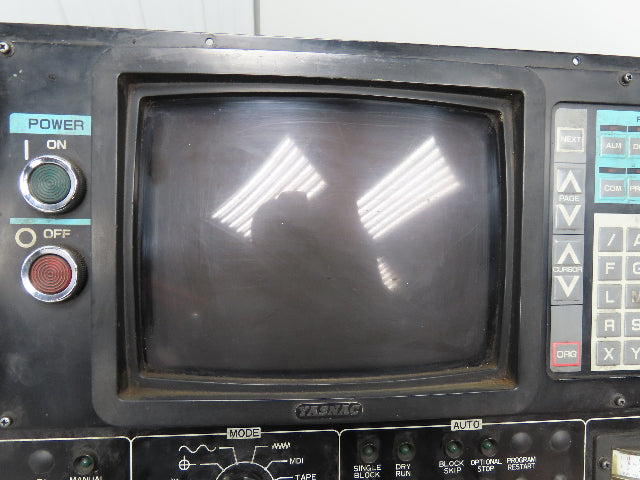 Matsuura EN4-0893A HMI Operator Control Panel Monitor Assembly