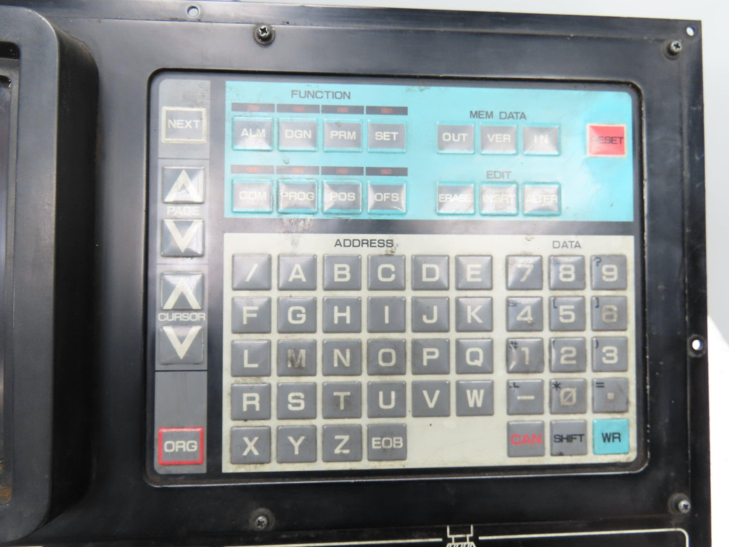 Matsuura EN4-0893A HMI Operator Control Panel Monitor Assembly