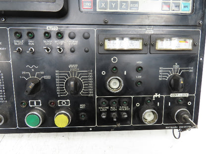 Matsuura EN4-0893A HMI Operator Control Panel Monitor Assembly