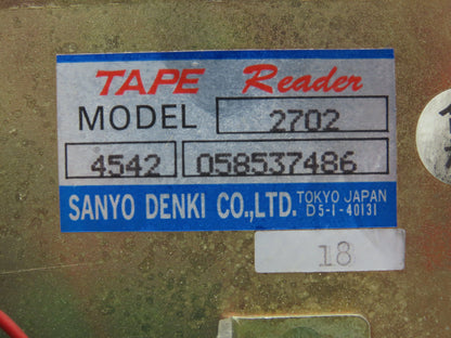 Sanyo 2702 Tape Reader Circuit Board For CNC Machine
