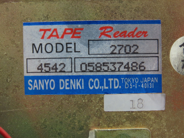 Sanyo 2702 Tape Reader Circuit Board For CNC Machine