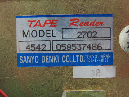 Sanyo 2702 Tape Reader Circuit Board For CNC Machine