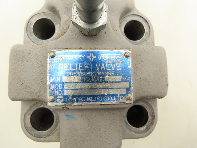 Vickers TCG50-06-CEV-PL-T-11-LH-S10 Multi Pressure Relief Valve