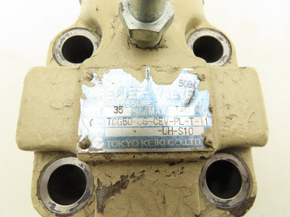 Vickers TCG50-06-CEV-PL-T-11-LH-S10 Multi Pressure Relief Valve