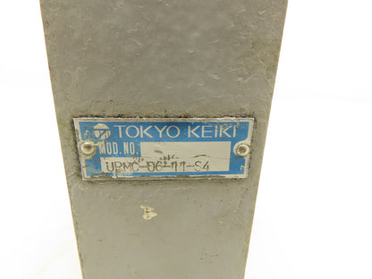 Tokyo Keiki URMC-06-11-S4 Hydraulic Check Valve Sandwich Module Size 6