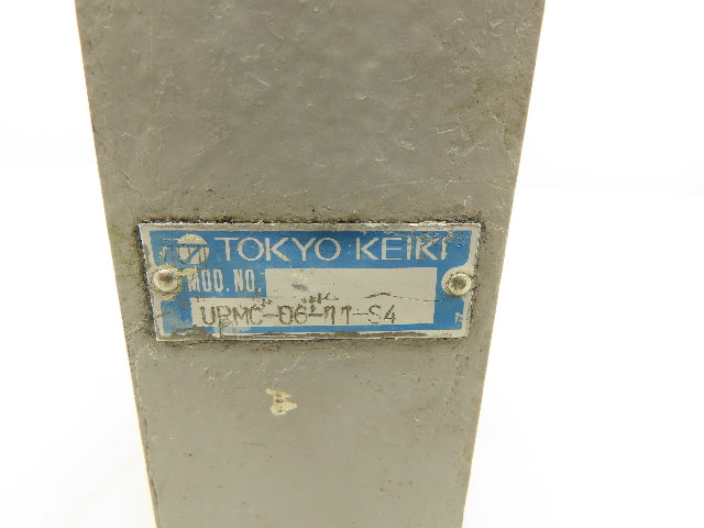 Tokyo Keiki URMC-06-11-S4 Hydraulic Check Valve Sandwich Module Size 6