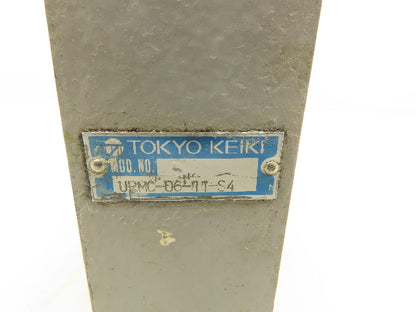 Tokyo Keiki URMC-06-11-S4 Hydraulic Check Valve Sandwich Module Size 6