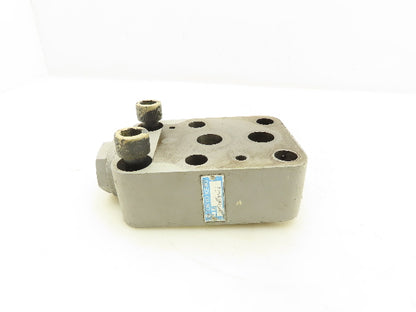 Tokyo Keiki URMC-06-11-S4 Hydraulic Check Valve Sandwich Module Size 6