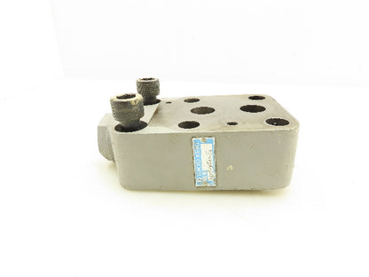 Tokyo Keiki URMC-06-11-S4 Hydraulic Check Valve Sandwich Module Size 6