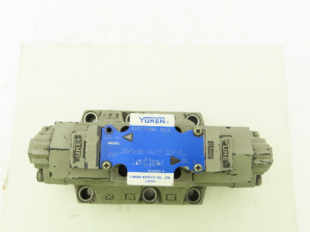 Yuken DSHG-06-3C2-T-D24-51 Hydraulic Directional Control Solenoid Valve 24VDC