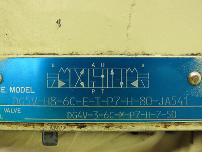 Vickers DG5V-H8-6C-E-T-P7-H-80-JA541 Directional Control Solenoid Valve 24VDC