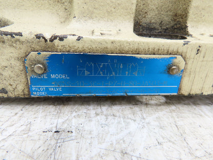 Vickers DG5S-10-3C-T-P7-H-80-JA503-M Directional Control Solenoid Valve 24VDC