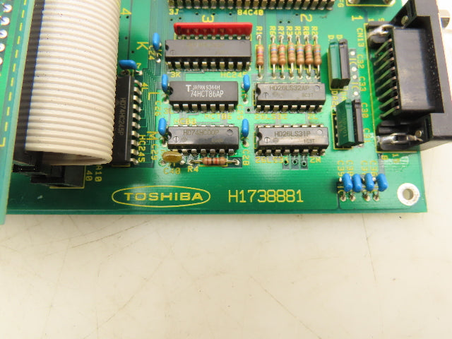 Toshiba H1738881 PLC Circuit Board Module w/Daughter Board