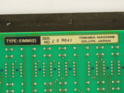 Toshiba S1MMI Injectvisor-SI HMI Keypad Operator Control Panel