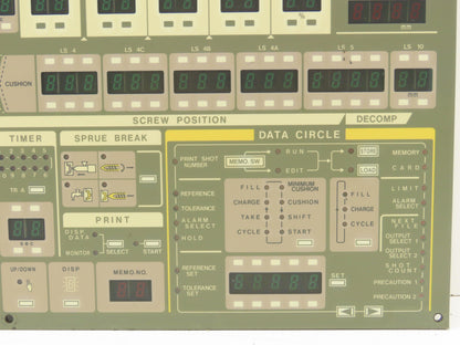 Toshiba S1MMI Injectvisor-SI HMI Keypad Operator Control Panel