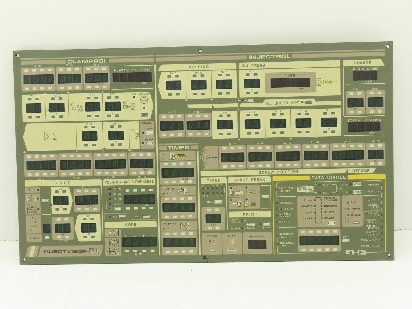 Toshiba S1MMI Injectvisor-SI HMI Keypad Operator Control Panel