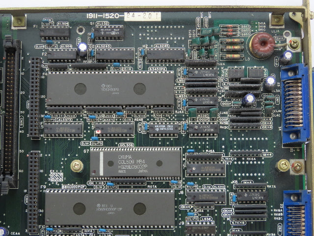 Okuma 1911-1520-24-201 Opus 5000II Main Circuit Board Bubble Memory Card