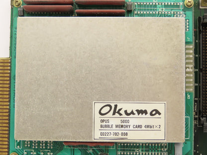 Okuma 1911-1520-24-201 Opus 5000II Main Circuit Board Bubble Memory Card