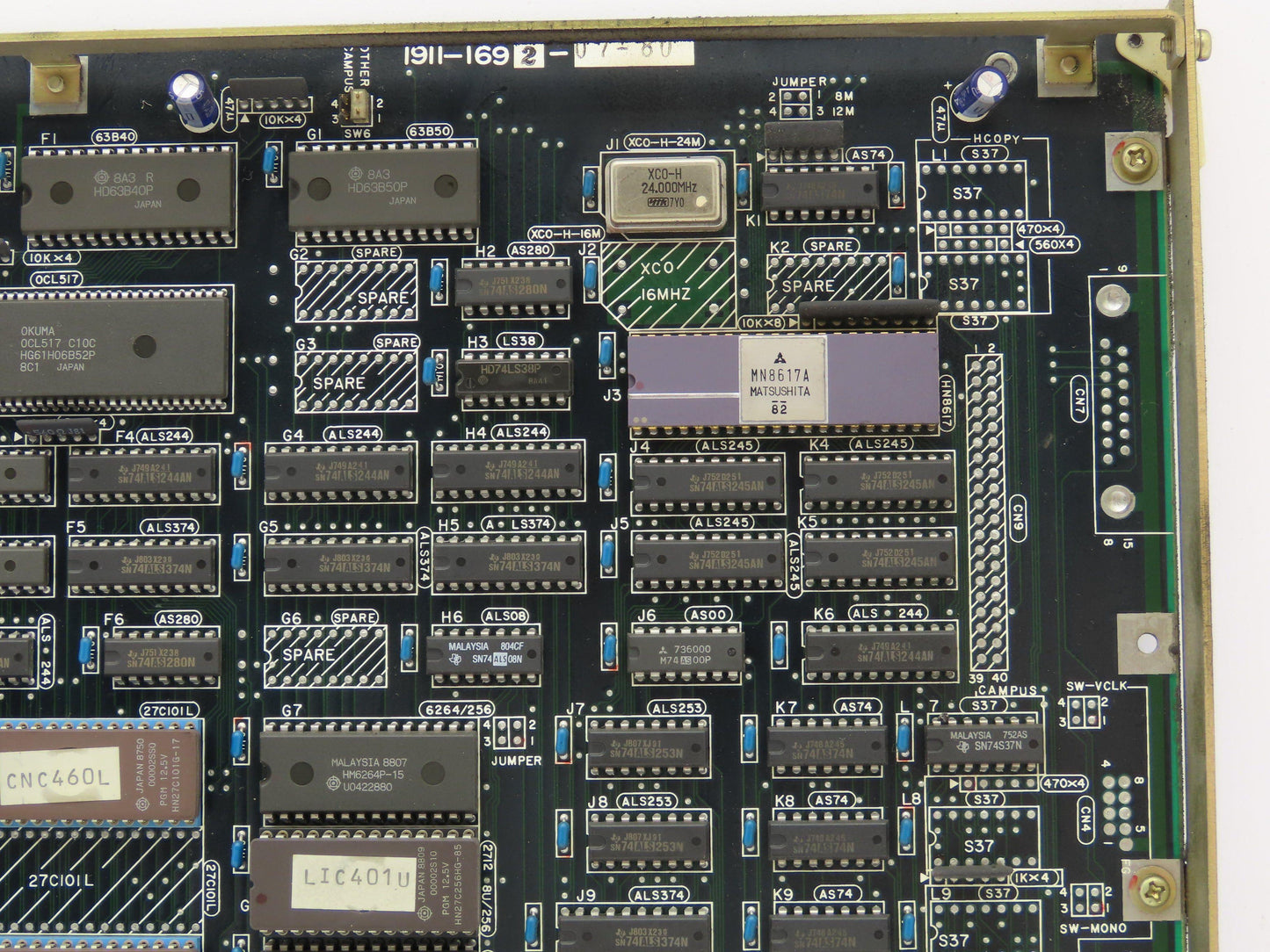 Okuma 1911-1692 OPUS 5000II CNC Control Circuit Board LC20