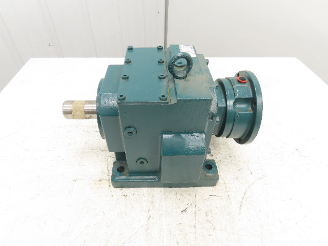 Dodge Quantis HB683CN140TC In-Line Helical Gearbox 114.78:1 Reducer 1.7Hp 15rpm