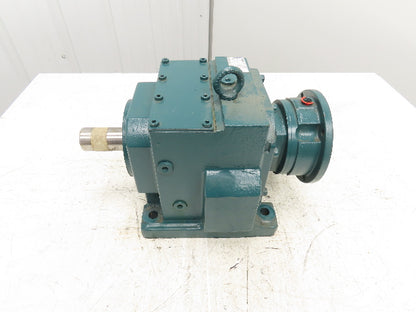 Dodge Quantis HB683CN140TC In-Line Helical Gearbox 114.78:1 Reducer 1.7Hp 15rpm