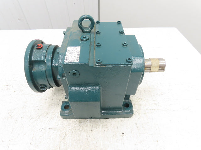 Dodge Quantis HB683CN140TC In-Line Helical Gearbox 114.78:1 Reducer 1.7Hp 15rpm