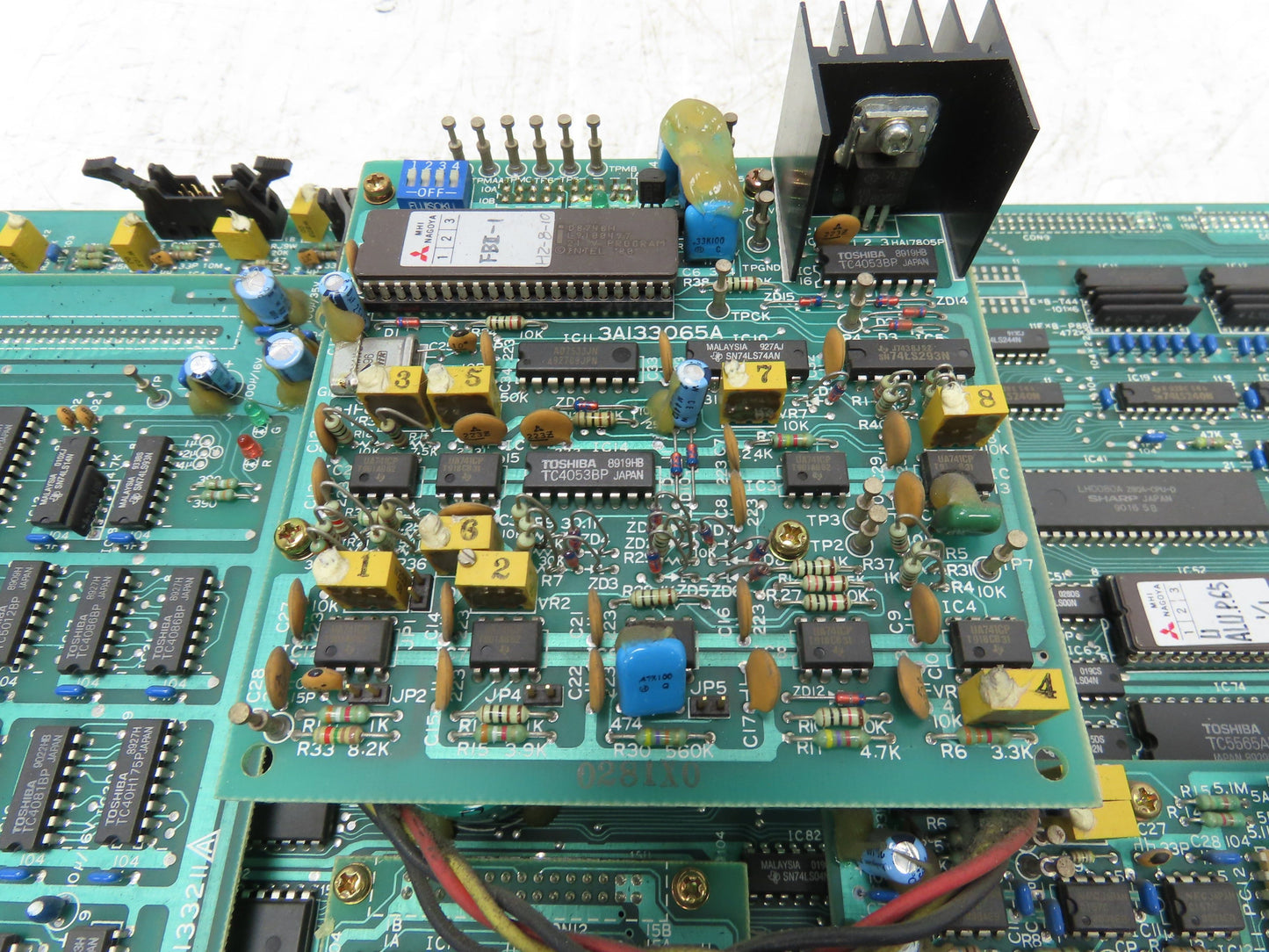 Mitsubishi Electric 3A133072 HMI Operator Display Control Panel Keypad Assembly