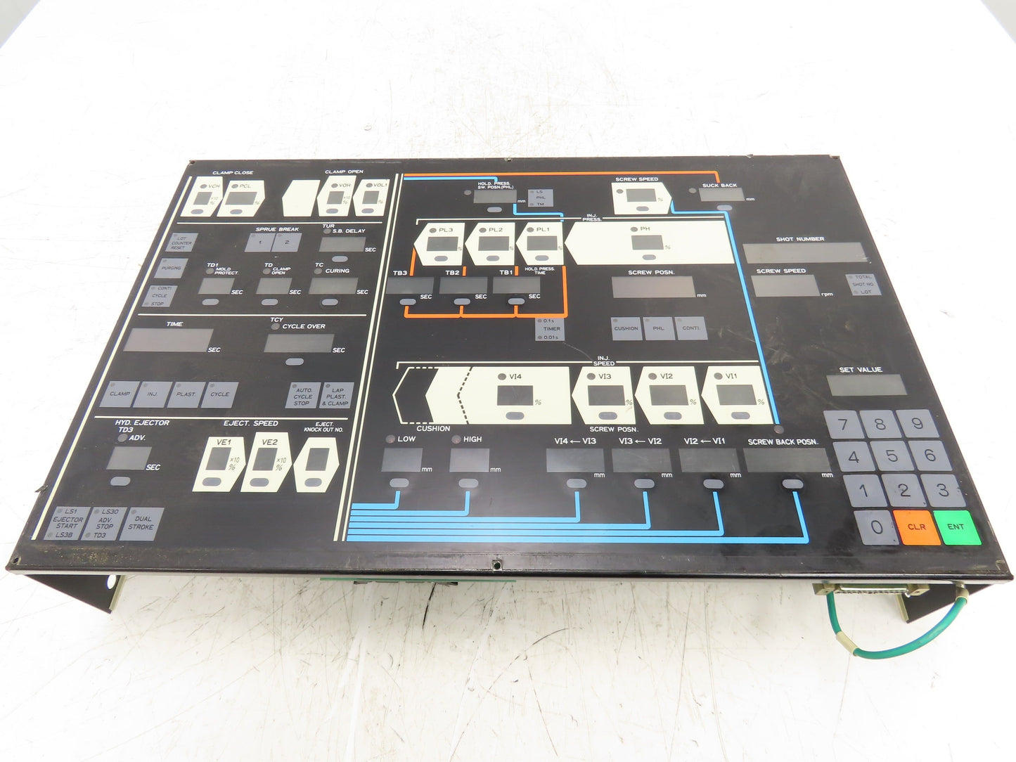 Mitsubishi Electric 3A133072 HMI Operator Display Control Panel Keypad Assembly