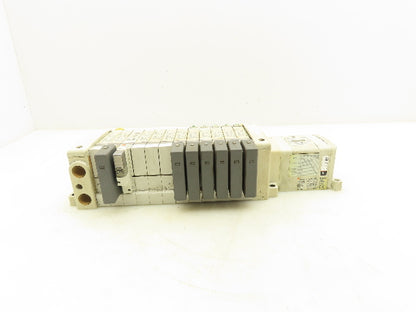 SMC EX250-SDN1 12-Station DeviceNet Manifold VQC2200N-5  Solenoid Valves 24VDC