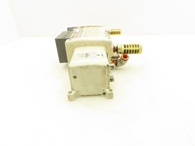 SMC EX250-SDN1 12-Station DeviceNet Manifold VQC2200N-5  Solenoid Valves 24VDC