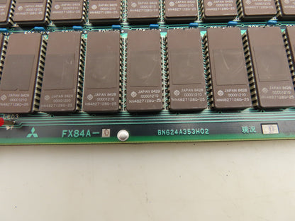 Mitsubishi Electric FX84A-0 PLC Slot Card Memory Circuit Board Module