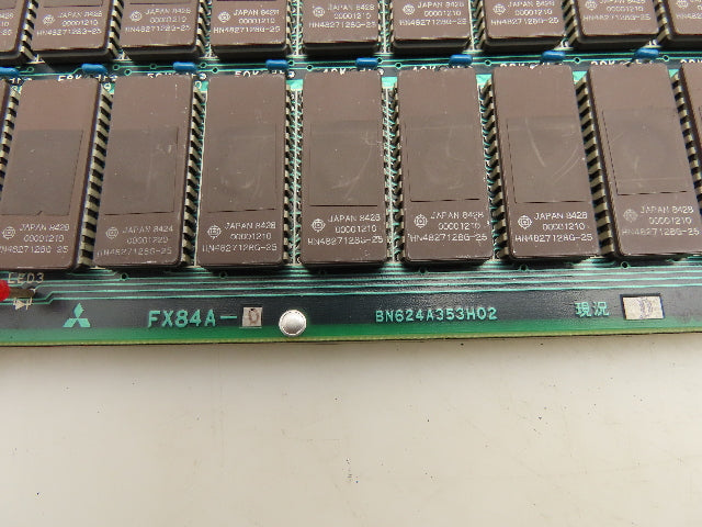 Mitsubishi Electric FX84A-0 PLC Slot Card Memory Circuit Board Module