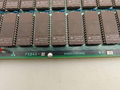Mitsubishi Electric FX84A-0 PLC Slot Card Memory Circuit Board Module