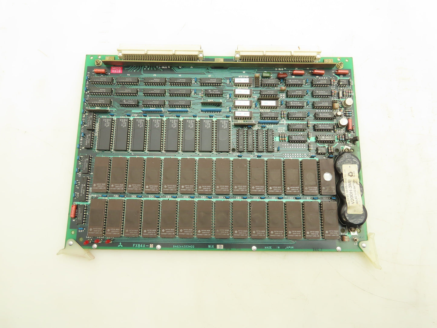 Mitsubishi Electric FX84A-0 PLC Slot Card Memory Circuit Board Module