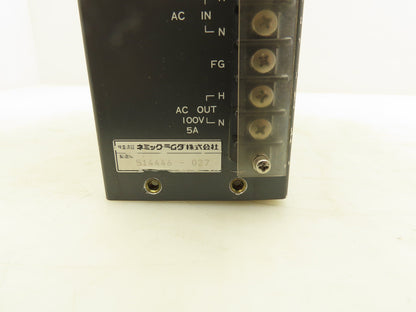 Mitsubishi Electric PD14A-1 PLC Power Supply Module 100VAC 5A 24VDC