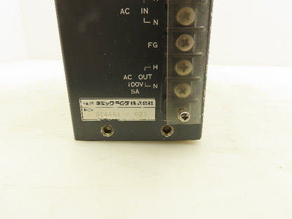 Mitsubishi Electric PD14A-1 PLC Power Supply Module 100VAC 5A 24VDC