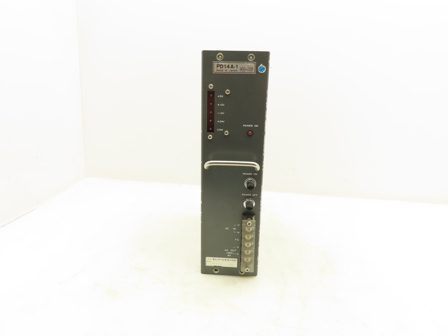 Mitsubishi Electric PD14A-1 PLC Power Supply Module 100VAC 5A 24VDC